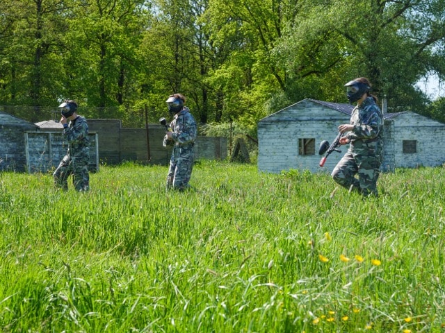 Paintball en équipe
